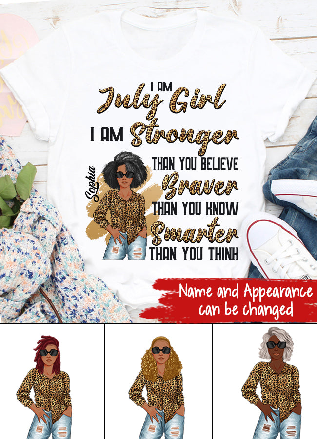 July Birthday Shirt, Custom Birthday Shirt, Queens Born In July, July Birthday Gifts, July Shirts For Woman