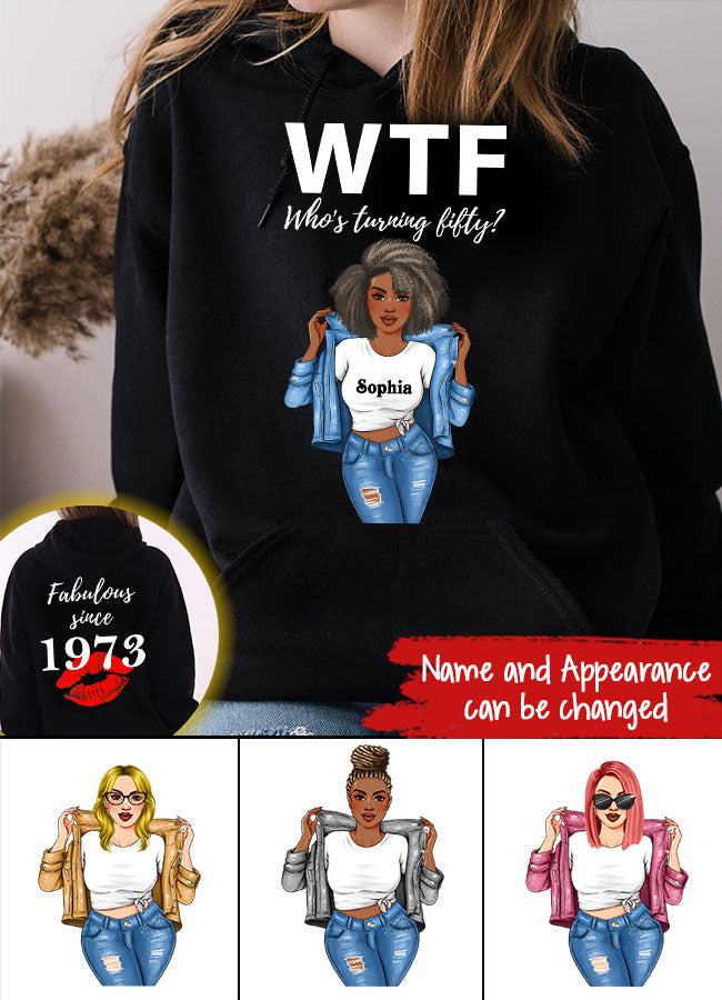 Chapter 50, Fabulous Since 1973 50th Birthday Unique T Shirt For Woman, Her Gifts For 50 Years Old , Turning 50 Birthday Cotton Shirt