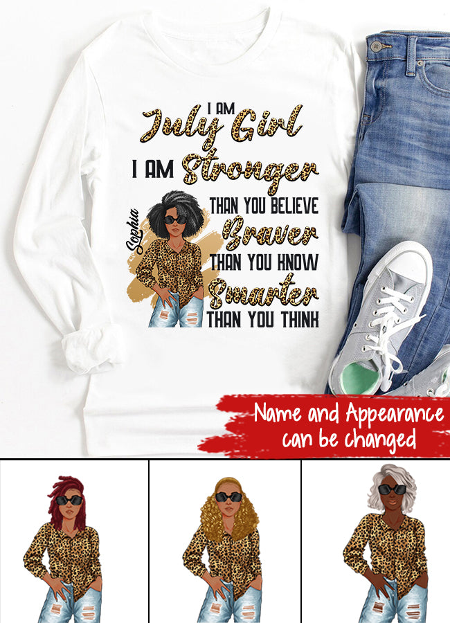 July Birthday Shirt, Custom Birthday Shirt, Queens Born In July, July Birthday Gifts, July Shirts For Woman