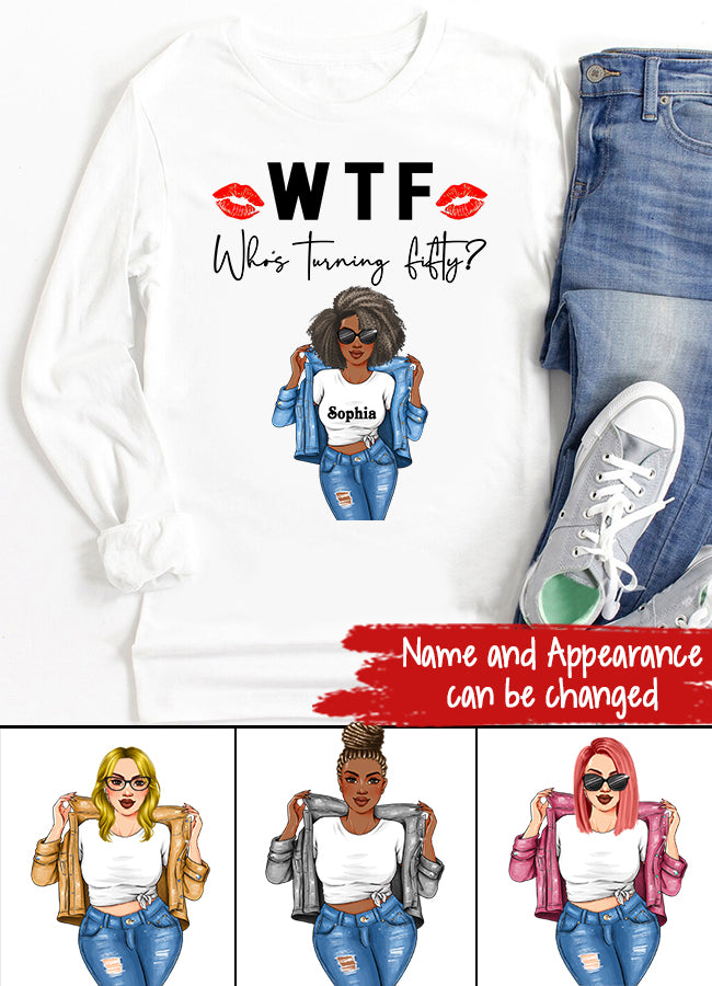 50th Birthday Shirts, Custom Birthday Shirts, Turning 50 Shirt, Gifts For Women Turning 50, 50 And Fabulous Shirt, 1972 Shirt, 50th Birthday Shirts For Her