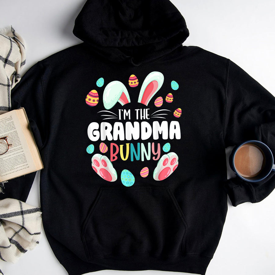 Easter Shirt I&#39;m The Grandma Bunny Matching Family Easter Party T-Shirt Funny Easter Gift