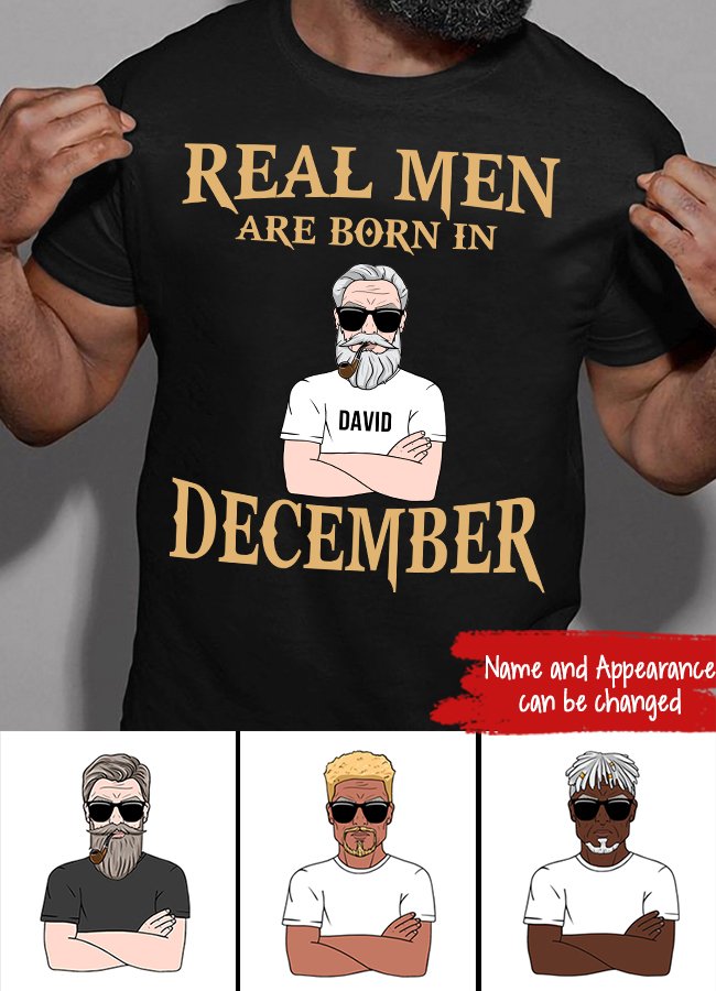 Legends are born in December, December man, custom birthday shirt, december shirt for him, December is my birthday month, birthday gifts for him