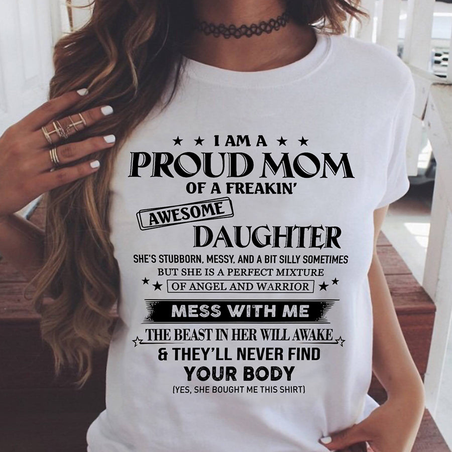 Mother&#39;s Day Gifts From Daughter, Mother&#39;s Day T Shirt, Mom Gift From Daughter, Mother&#39;s Day Tee Shirts, Funny Mothers Day Shirts, Mother Day Gift