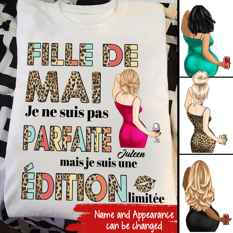 Chemise D'anniversaire De Mai, Chemise D'anniversaire Personnalisée, Reines Nées En Mai, Cadeaux D'anniversaire De Mai, Chemises De Mai Pour Les Femmes