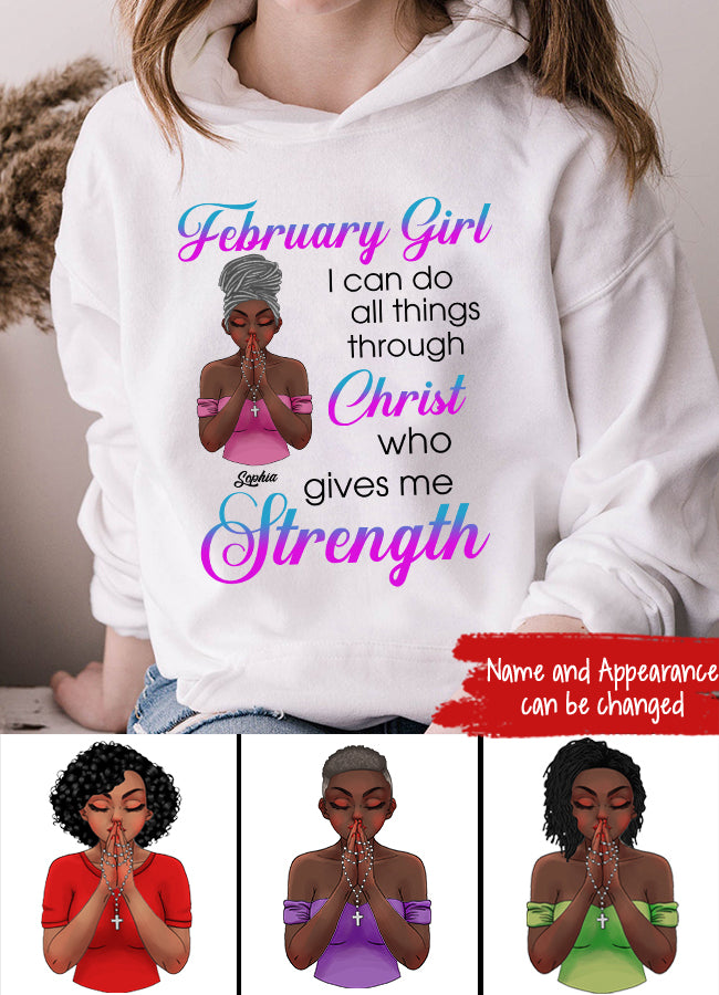 February Birthday Shirt, Custom Birthday Shirt, Queens Born In February, February Birthday Gifts, February shirts for Woman