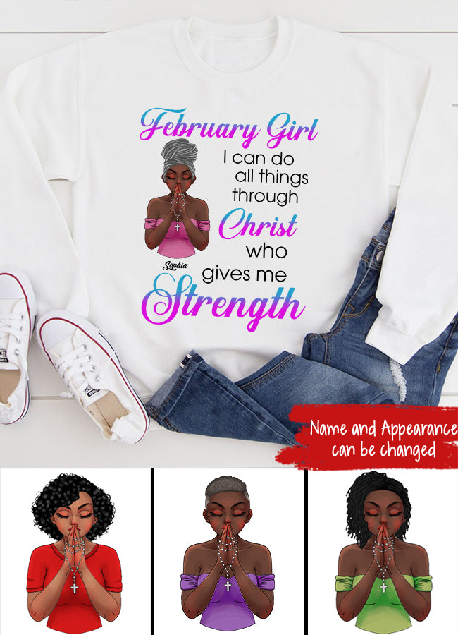 February Birthday Shirt, Custom Birthday Shirt, Queens Born In February, February Birthday Gifts, February shirts for Woman