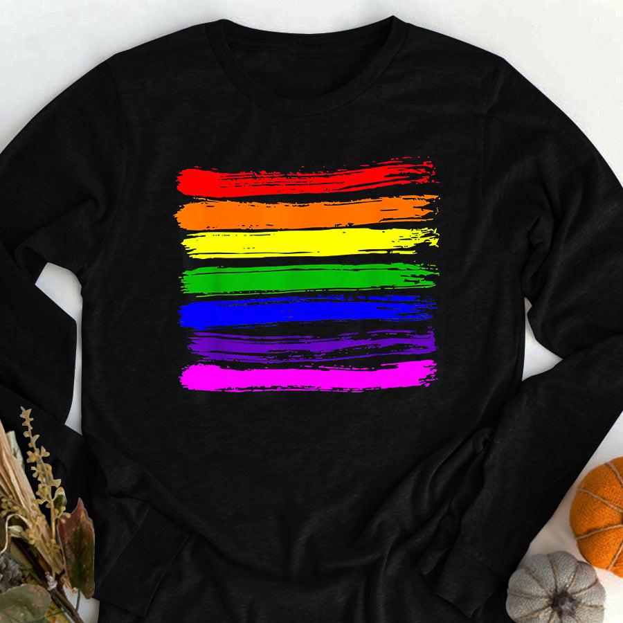 LGBT Shirts, Rainbow Pride Shirt, LGBT Gay Pride Flag Shirt - Gay Pride 2022 T-Shirt