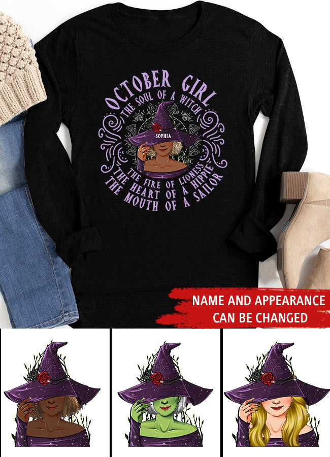 October Birthday Shirt, Custom Birthday Shirt, Queens Born In October, October Birthday Shirts For Woman, October Birthday Gifts