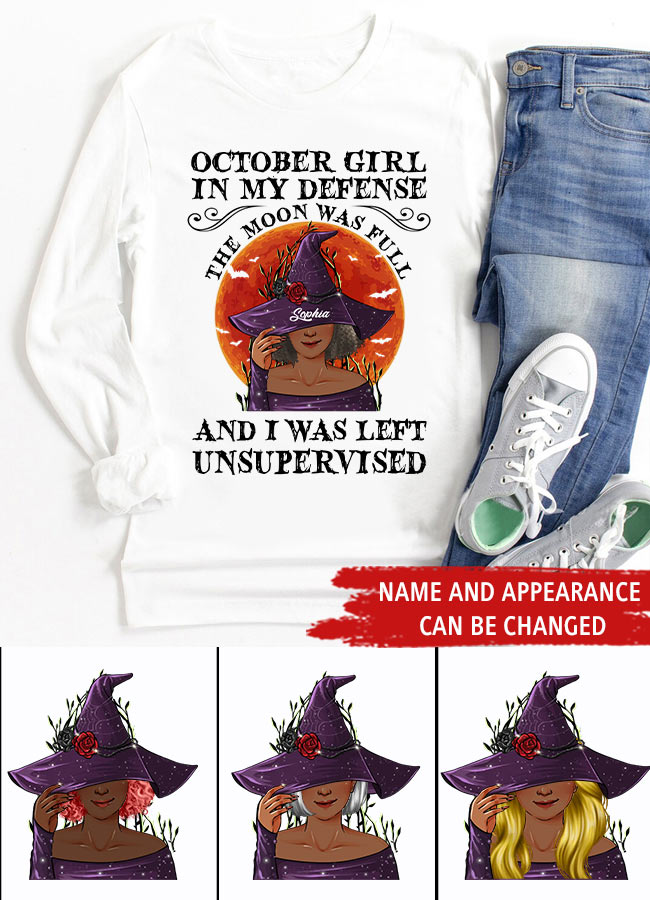 October Birthday Shirt, Custom Birthday Shirt, Queens are Born In October, October Birthday Shirts For Woman, October Birthday Gifts, Personalized Halloween, Custom halloween shirts, Personalized Halloween Gifts