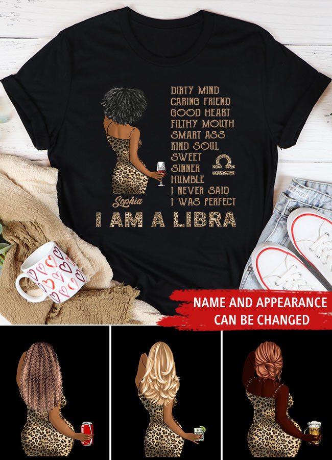 Custom Birthday Shirt, Libra Zodiac t shirt, Libra Birthday shirt, Libra t shirts for ladies, Libra queen t shirt, Libra Queen Birthday shirt