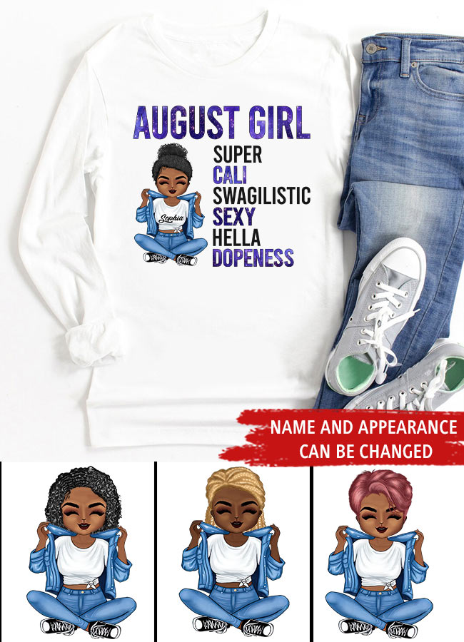 August Birthday Shirt, Custom Birthday Shirt, Queens are Born In August, August Birthday Shirts For Woman, August Birthday Gifts