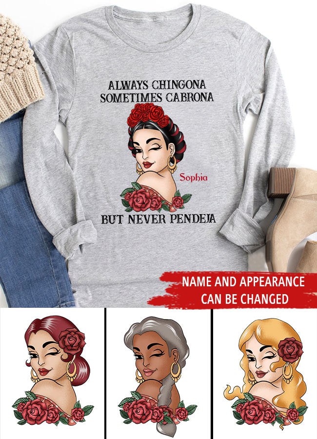 Chingona Porque Pendejas Hay Muchas, Personalized Shirt, Hispanic Heritage Month Gift For Hispanics