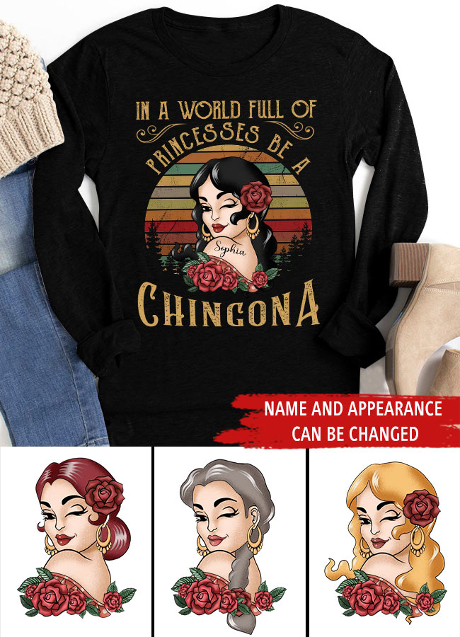 Chingona Porque Pendejas Hay Muchas, Personalized Shirt, Hispanic Heritage Month Gift For Hispanics