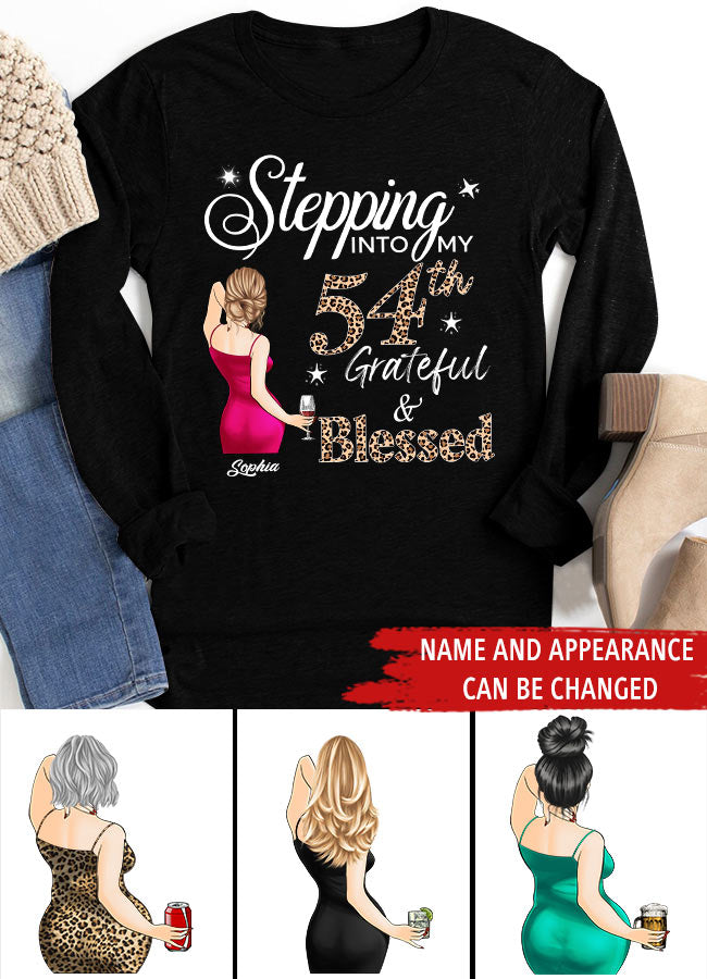 Stepping Into My 54th Birthday, Custom Birthday Shirts, Vintage 1969 Shirt, 54th Birthday Unique 54th Birthday Ideas