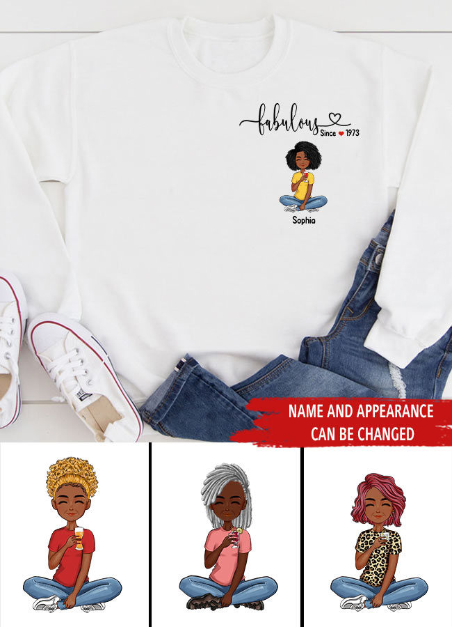 50th Birthday Shirts For Her, Personalised 50th Birthday Gifts, 1973 T Shirt, 50 And Fabulous Shirt, 50th Birthday Shirt Ideas