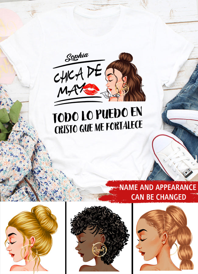 Camisa De Cumpleaños De Mayo, Camisa De Cumpleaños Personalizada, Reinas Nacidas En Mayo, Regalos De Cumpleaños De Mayo, Camisas De Mayo Para Mujeres