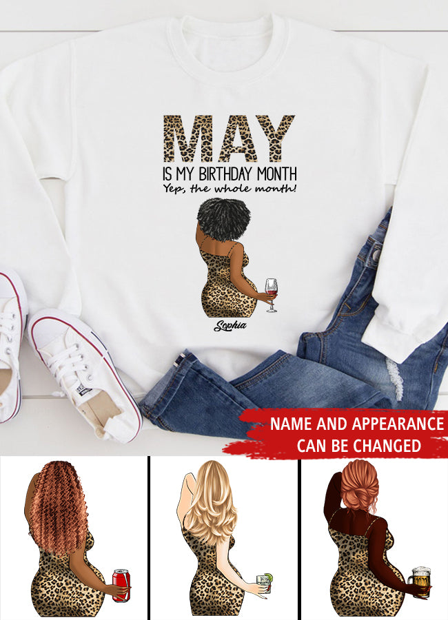 May Birthday Shirt, Custom Birthday Shirt, Queens Born In May, May Birthday Gifts, May Shirts For Woman