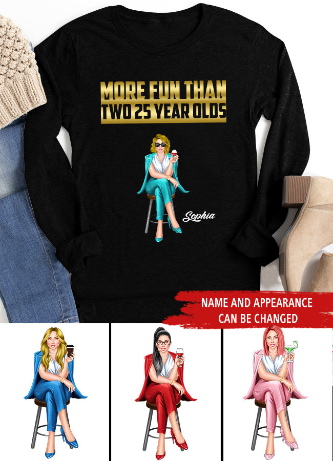 Fiffty Shirt I&#39;m 50 - Vintage 1972 Shirt, 50th Birthday Unique Gifts For Woman, 50th Birthday Ideas, Turning 50 Years Old Cotton Shirt