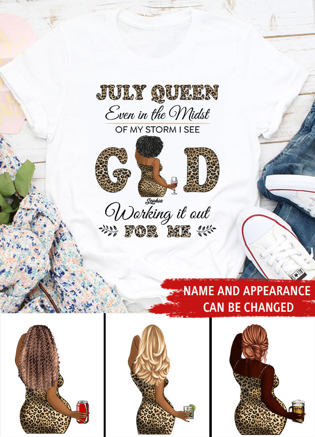 July Birthday Shirt, Custom Birthday Shirt, Queens Born In July, July Birthday Gifts, July Shirts For Woman