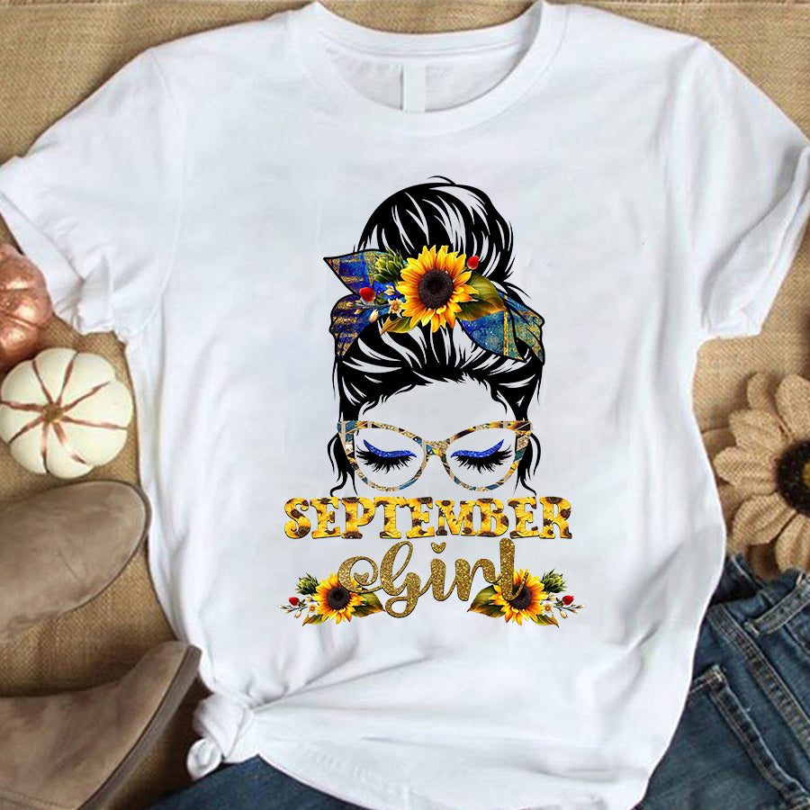 September Birthday Shirt, Birthday Shirt, Queens Born In September, September Birthday Gifts, September Shirts For Woman
