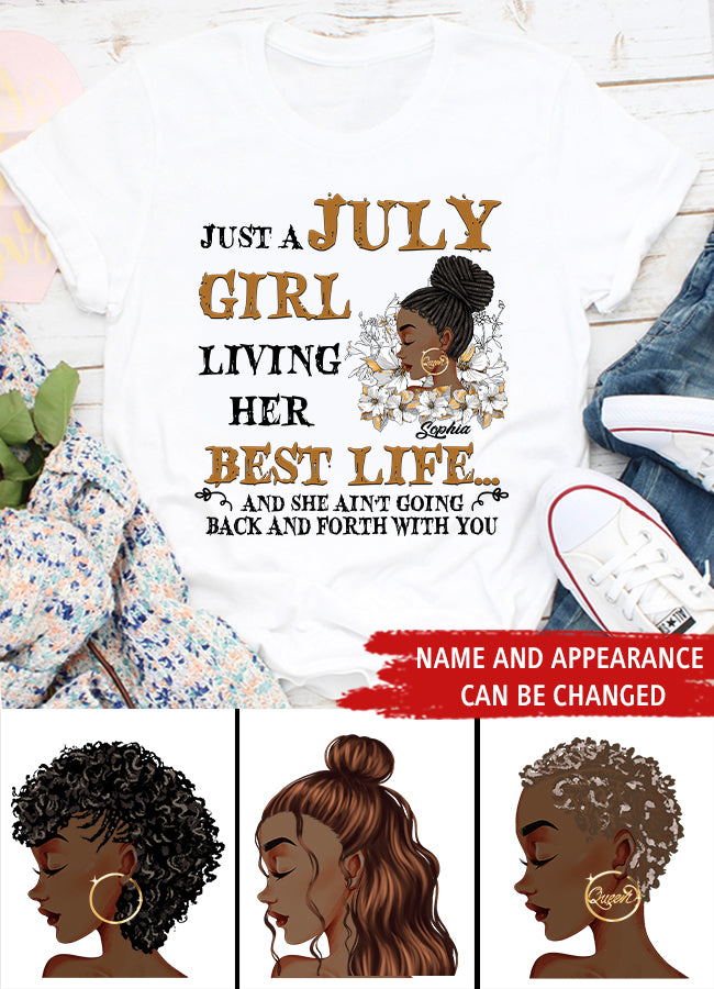 July Birthday Shirt, Custom Birthday Shirt, Queens Born In July, July Birthday Gifts, July Shirts For Woman