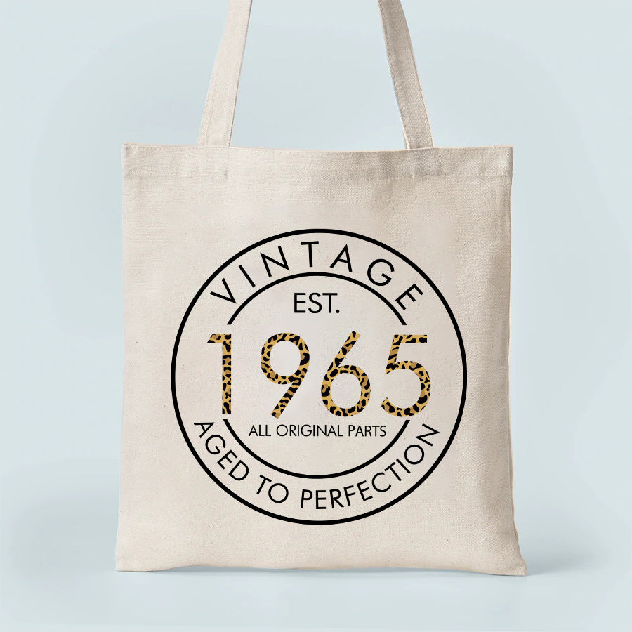 57th Birthday, Fabulous Since 1965 Turning 57 Birthday, Gifts For Women Turning 57, 57 And Fabulous Tote Bag - Birthday Gift For Her, Girl, Woman