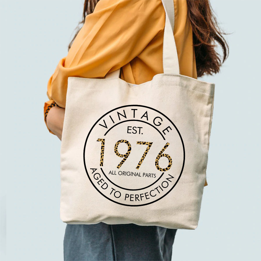 46th Birthday, Fabulous Since 1976 Turning 46 Birthday, Gifts For Women Turning 46, 46 And Fabulous Tote Bag - Birthday Gift For Her, Girl, Woman