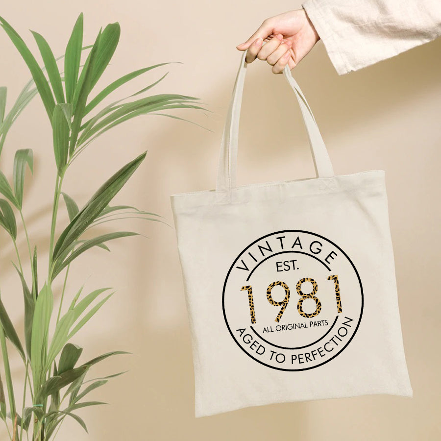 41st Birthday, Fabulous Since 1981 Turning 41 Birthday, Gifts For Women Turning 41, 41 And Fabulous Tote Bag - Birthday Gift For Her, Girl, Woman