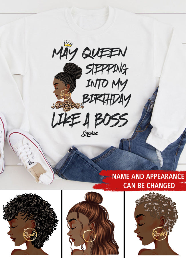 May Birthday Shirt, Custom Birthday Shirt, Queens Born In May, May Birthday Gifts, May Shirts For Woman