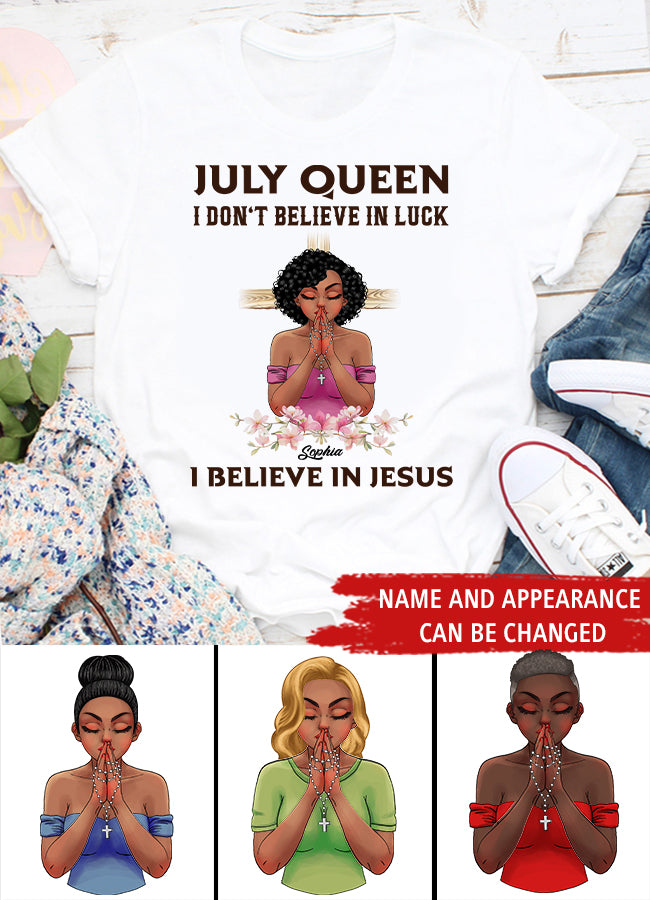 July Birthday Shirt, Custom Birthday Shirt, Queens Born In July, July Birthday Gifts, July Shirts For Woman