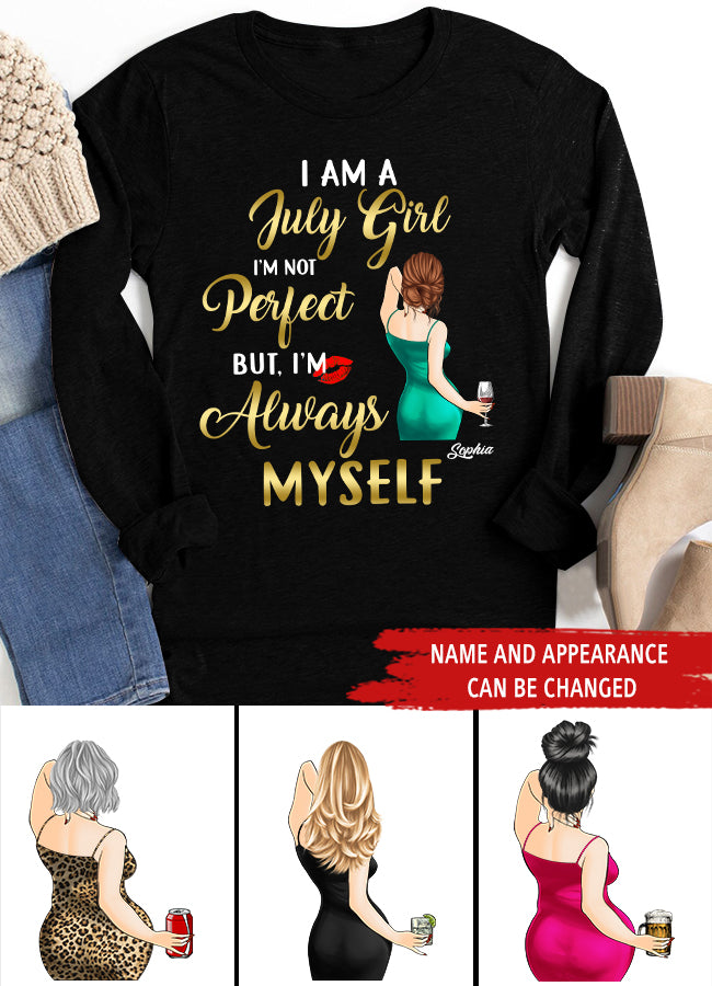 July Birthday Shirt, July Queen Custom Birthday Shirt, Queens Born In July, July Birthday Shirts For Woman, July Birthday Gifts