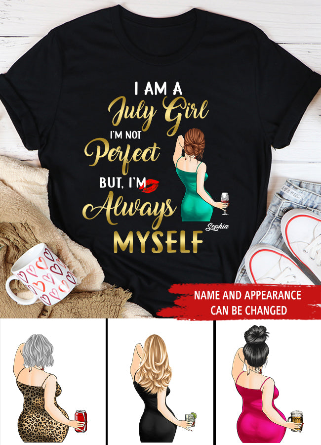 July Birthday Shirt, July Queen Custom Birthday Shirt, Queens Born In July, July Birthday Shirts For Woman, July Birthday Gifts