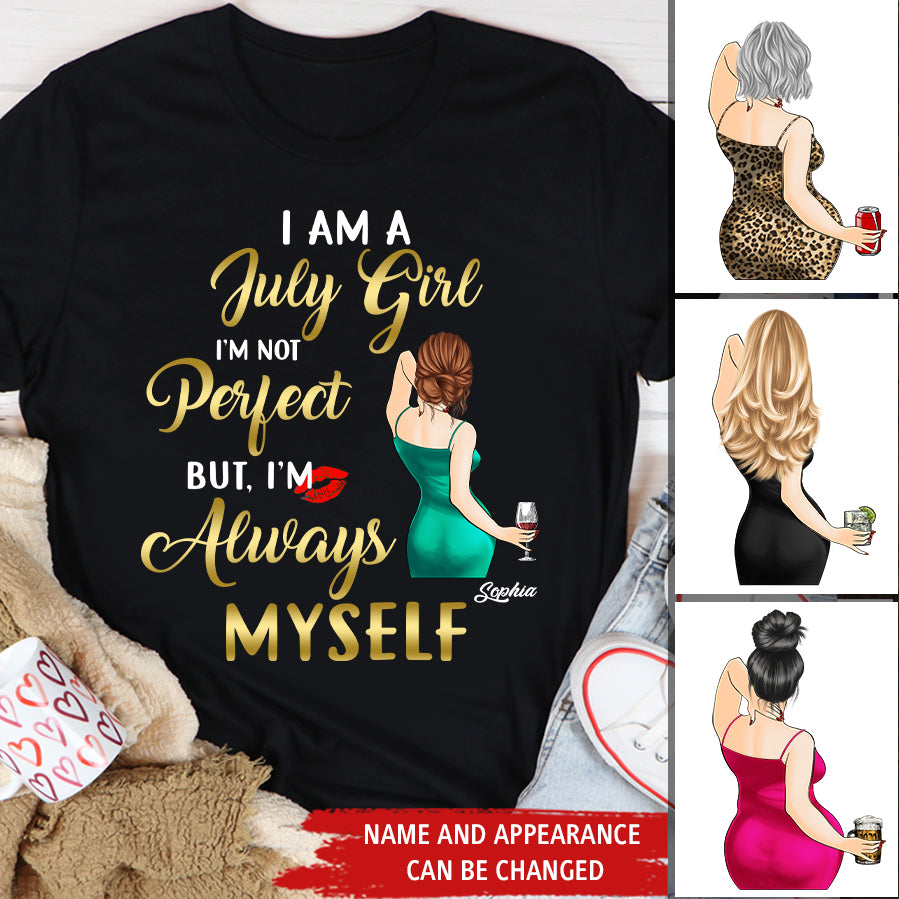 July Birthday Shirt, July Queen Custom Birthday Shirt, Queens Born In July, July Birthday Shirts For Woman, July Birthday Gifts