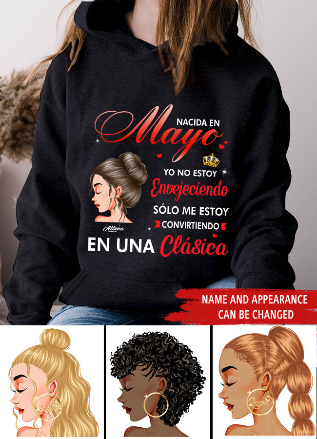 Camisa De Cumpleaños De Mayo, Camisa De Cumpleaños Personalizada, Reinas Nacidas En Mayo, Regalos De Cumpleaños De Mayo, Camisas De Mayo Para Mujeres
