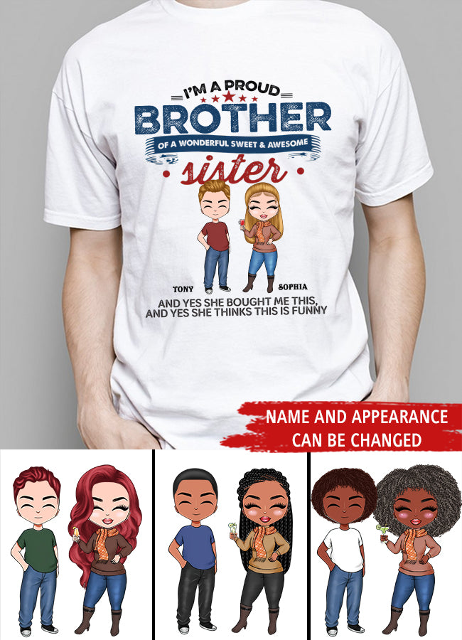 Big Brother Shirt, Brother Shirt, Personalized Big Brother Shirts, Big Brother Little Sister Shirts, Step Brother Shirts, Big Brother Gifts, Brother Gift