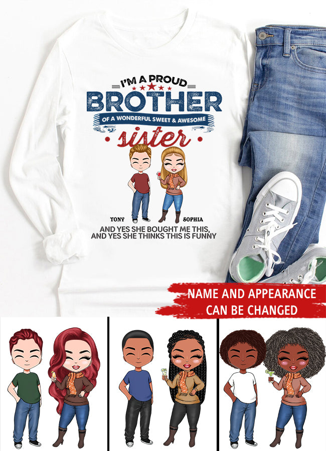 Big Brother Shirt, Brother Shirt, Personalized Big Brother Shirts, Big Brother Little Sister Shirts, Step Brother Shirts, Big Brother Gifts, Brother Gift