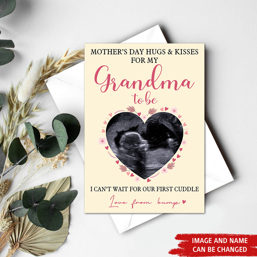Custom Mothers Day Card - Mother&#39;s Day Gift Cards - Mothers Day Greetings - Grandma Cards - Nana Mom&#39;s Card - First Mothers Day Card- New Grandparents card - Mother Day Gift