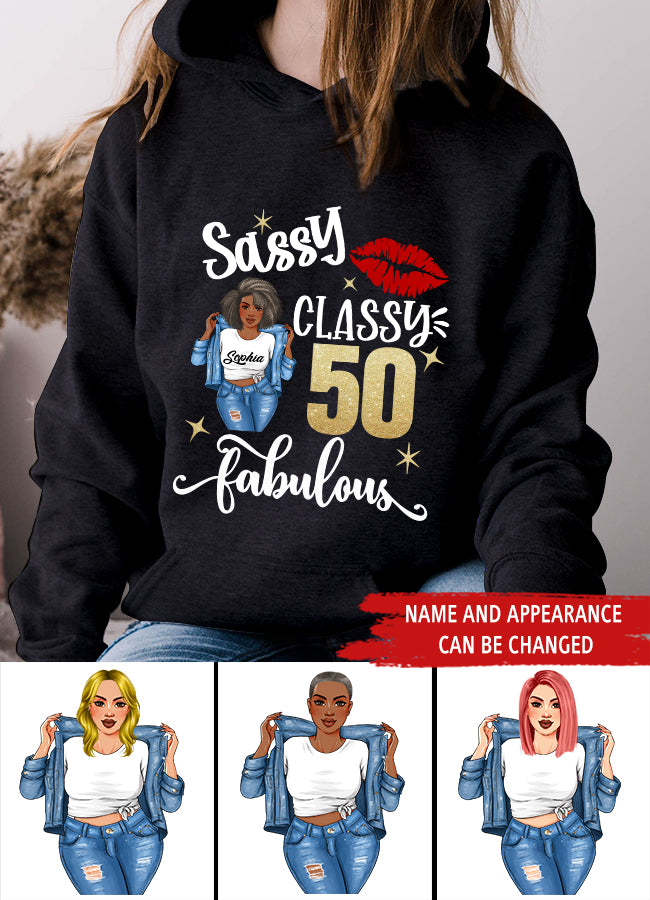 50th Birthday Shirts, Custom Birthday Shirts, Turning 50 Shirt for Women, Turning 50 and Fabulous Shirt, 1973 Shirt, Best Gifts for Women Turning 50.