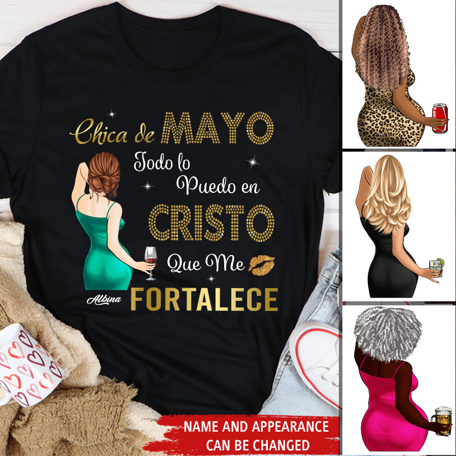 Camisa De Cumpleaños De Mayo, Camisa De Cumpleaños Personalizada, Reinas Nacidas En Mayo, Regalos De Cumpleaños De Mayo, Camisas De Mayo Para Mujeres