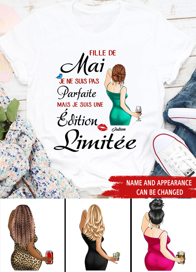 Chemise D&#39;anniversaire De Mai, Chemise D&#39;anniversaire Personnalisée, Reines Nées En Mai, Cadeaux D&#39;anniversaire De Mai, Chemises De Mai Pour Les Femmes