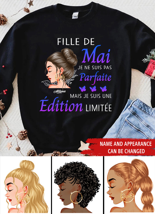 Chemise D&#39;anniversaire De Mai, Chemise D&#39;anniversaire Personnalisée, Reines Nées En Mai, Cadeaux D&#39;anniversaire De Mai, Chemises De Mai Pour Les Femmes