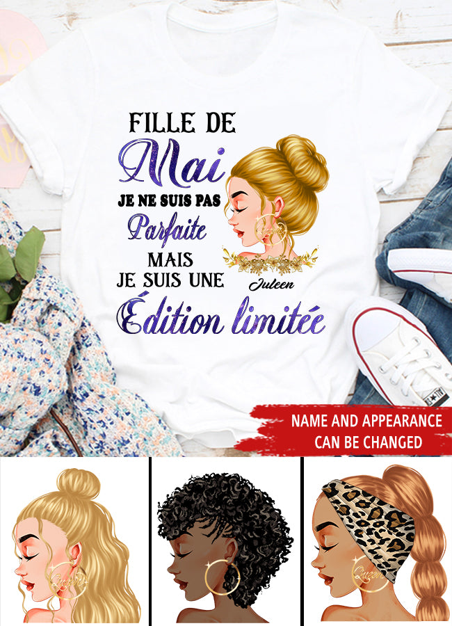 Chemise D&#39;anniversaire De Mai, Chemise D&#39;anniversaire Personnalisée, Reines Nées En Mai, Cadeaux D&#39;anniversaire De Mai, Chemises De Mai Pour Les Femmes