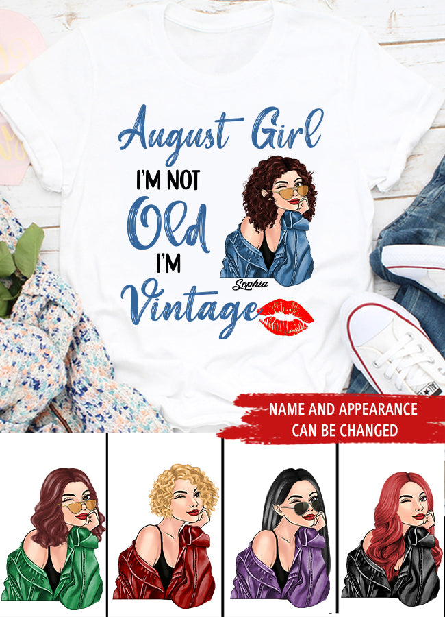 August Birthday Shirt, Custom Birthday Shirt, Queens Born In August, August Birthday Shirts For Woman, August Birthday Gifts August Girl