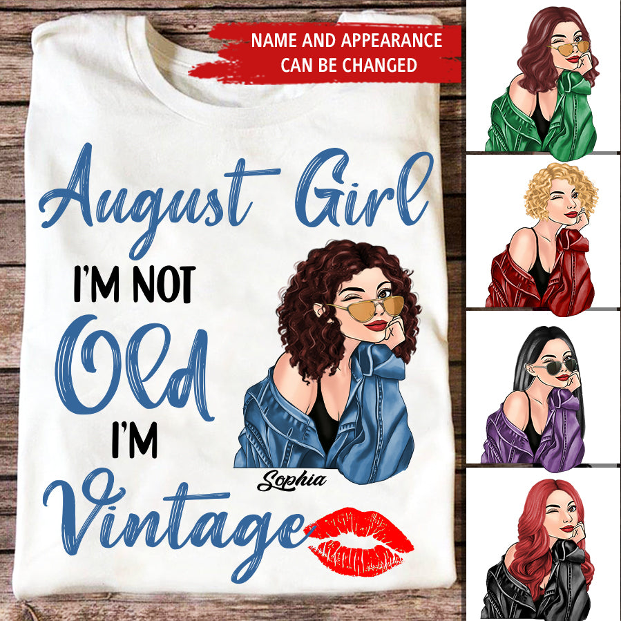 August Birthday Shirt, Custom Birthday Shirt, Queens Born In August, August Birthday Shirts For Woman, August Birthday Gifts August Girl