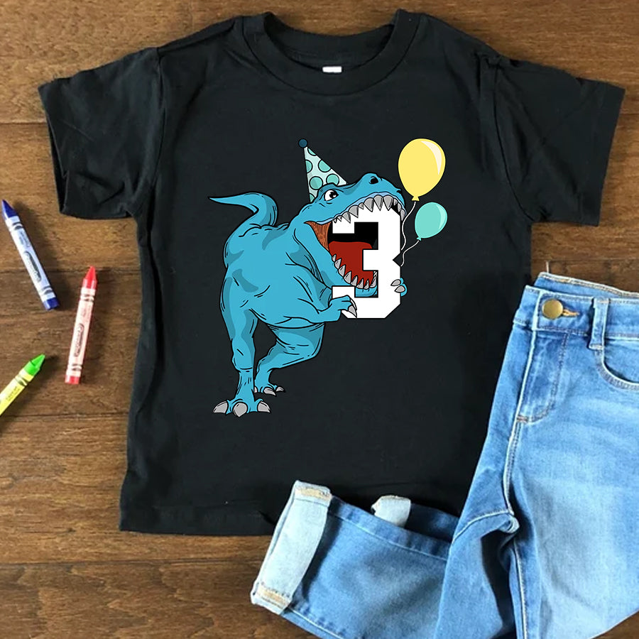 Third Birthday shirt, 3rd Birthday Shirt, Dinosaur Birthday Shirt, Three Birthday Shirt, 3rd Birthday T Shirt, Baby Shirt