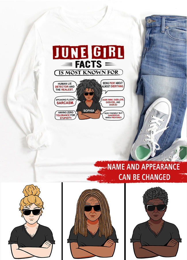 June Birthday Shirt, Custom Birthday Shirt, Queens Born In June, June Birthday Shirts For Woman, June Birthday Gifts