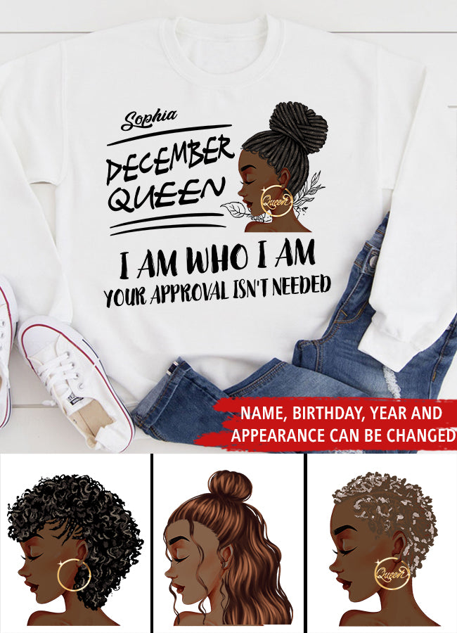 Custom November Birthday Shirt For Woman, Queens Are Born In November Gifts, Melanin Afro Woman Shirt, Black Girl Tee, Afro Queen Gift