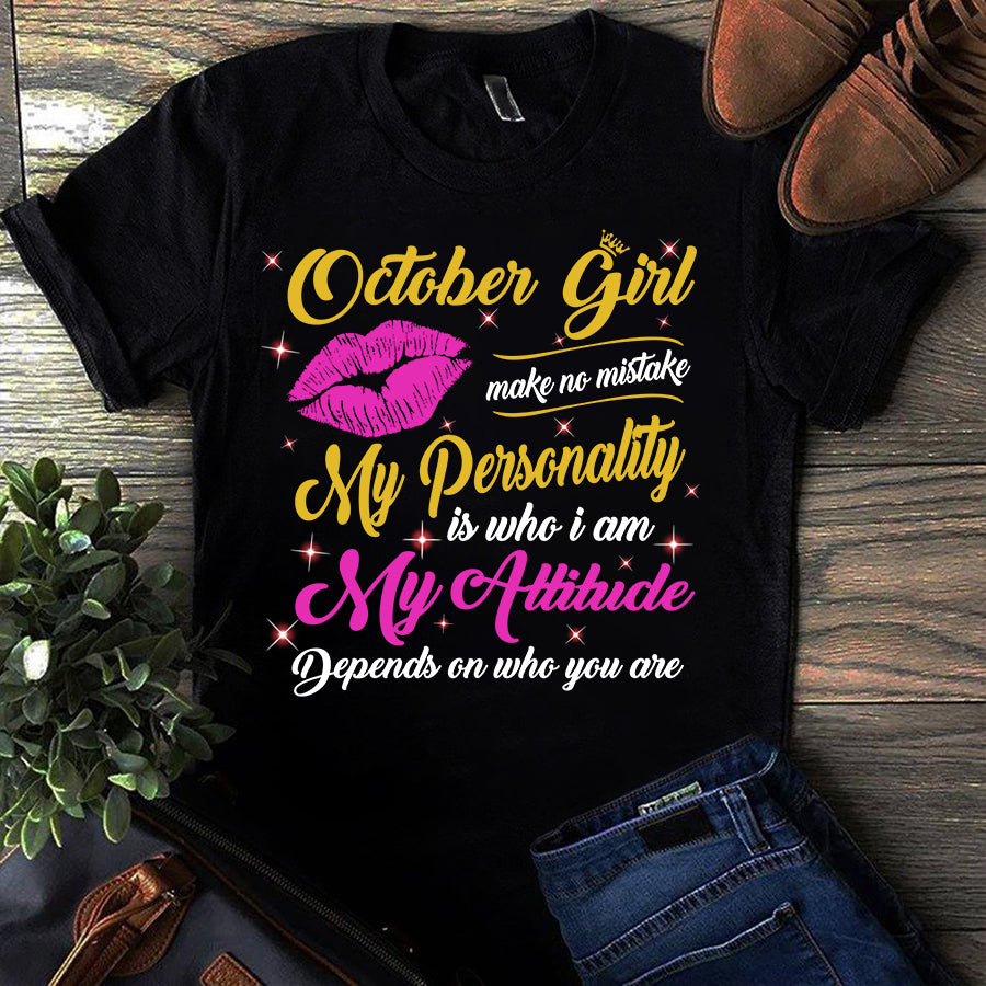 october birthday shirts