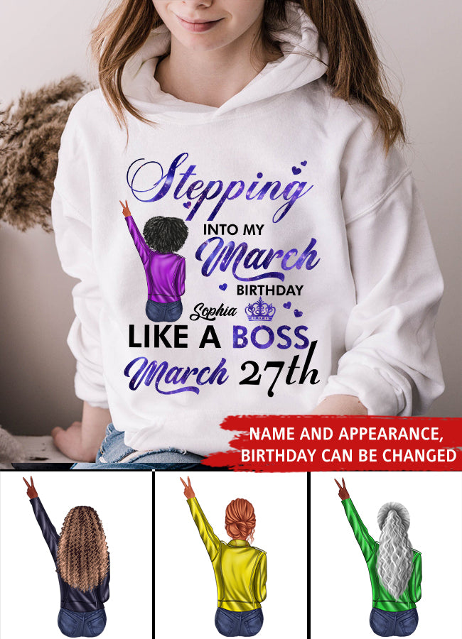 March Birthday Shirt, Custom Birthday Shirt, Queens Born In March, March Birthday Gifts, March shirts for Woman