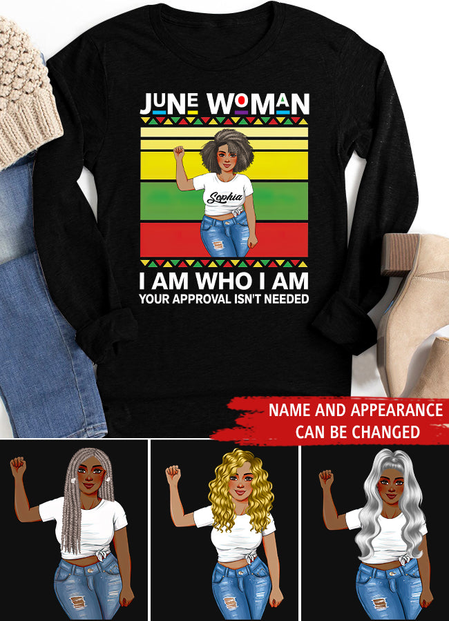 June Birthday Shirt, Custom Birthday Shirt, Queens Born In June, June Birthday Shirts For Woman, June Birthday Gifts